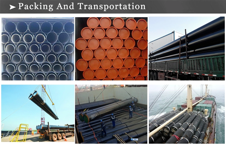 Steel Pipe Galvanised Tube Sch40 Seamless Pipe Carbon Steel Pipe Alloy Pipea ASTM En JIS