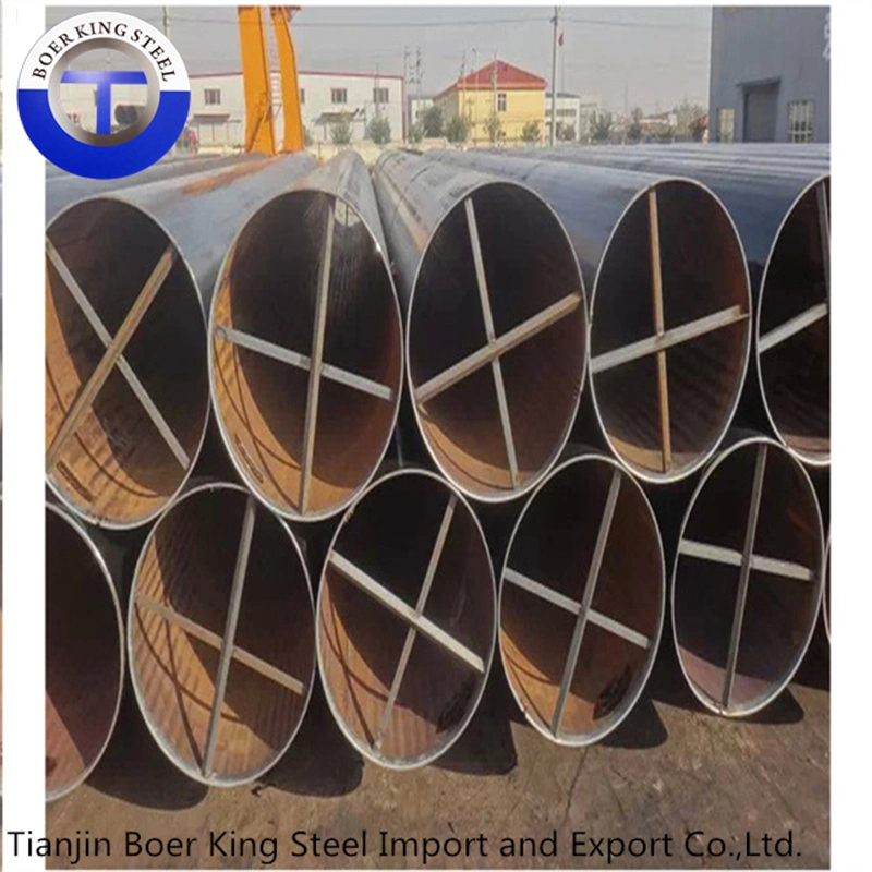 Tianjin Factory ASTM A53 En10217 En10296 Q235 Q195 S265jr Steel Round Pipe Welded Steel Pipe