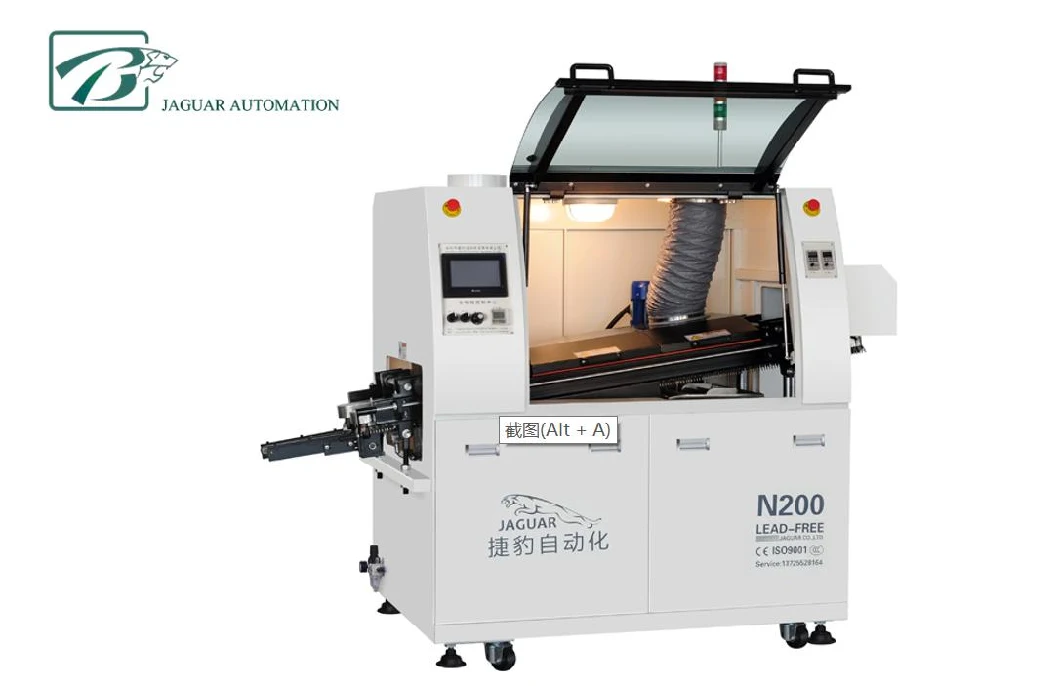 Low Solder Tin Quantity Lead Free Wave Soldering Machine for DIP Production Line