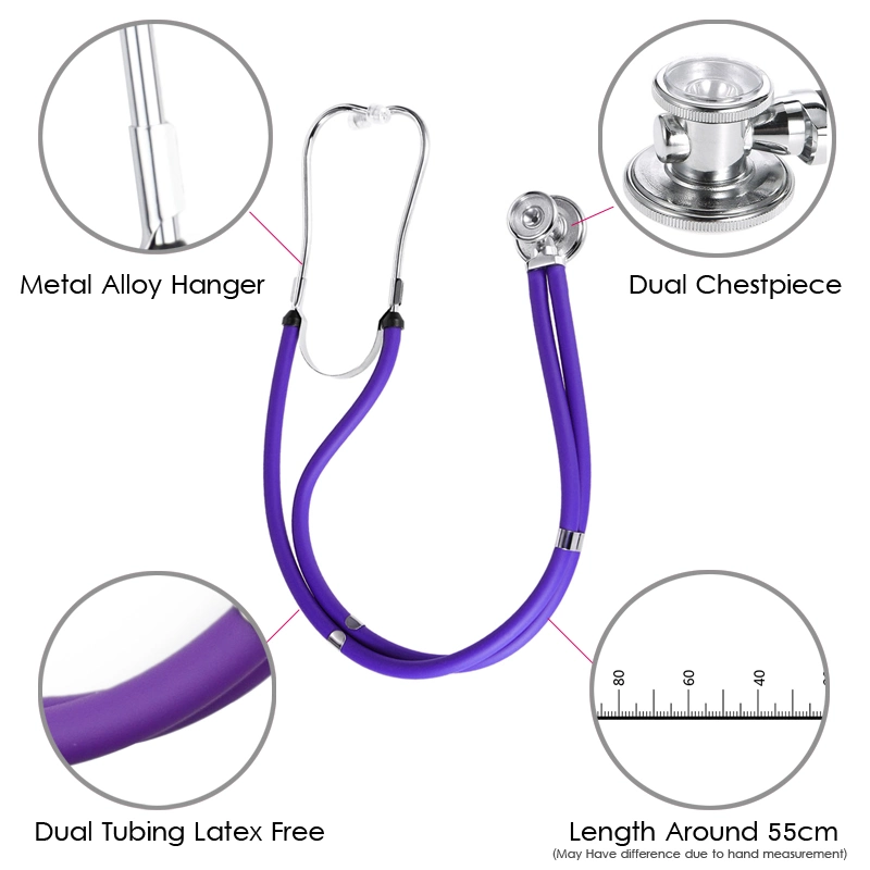 Blood Pressure Monitor Aneroid Sphygmomanometer with Dual Head Stethoscope