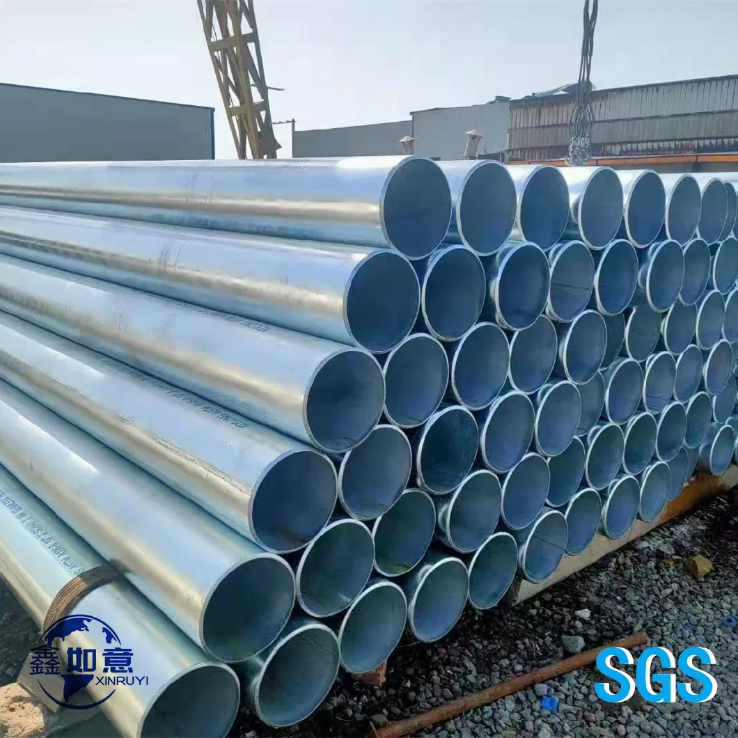 China Supplier 1/ Gi Pipe Price 1.5 Inch 10 Inch Galvanized Schedule 40 Seamless Steel Pipe