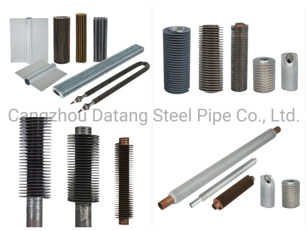 Aluminum Alloy/Stainless Steel/Carbon Steel/Copper-Nickel/Titanium/ASTM 179 Heat Exchanger Finned /Finning /Fin Tube