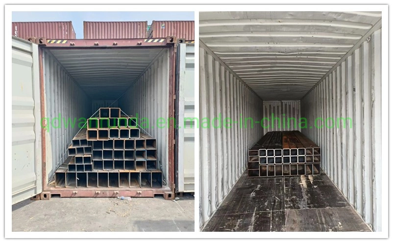 Material Grade Q355b Square Steel Pipe Size 150X150X5mm X Length 6000mm Anti-Rust Oiled Surface