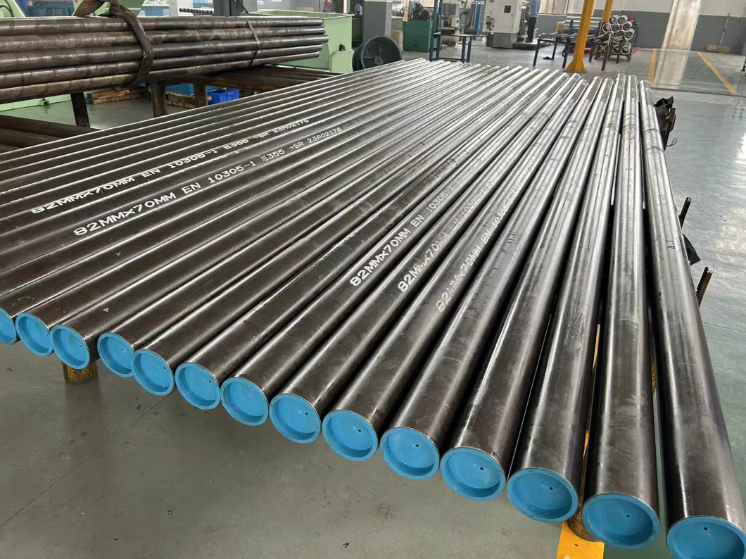 DIN 2391-2 St52 Cold Drawn Seamless Honed Steel Tube for Hydraulic Cylinder