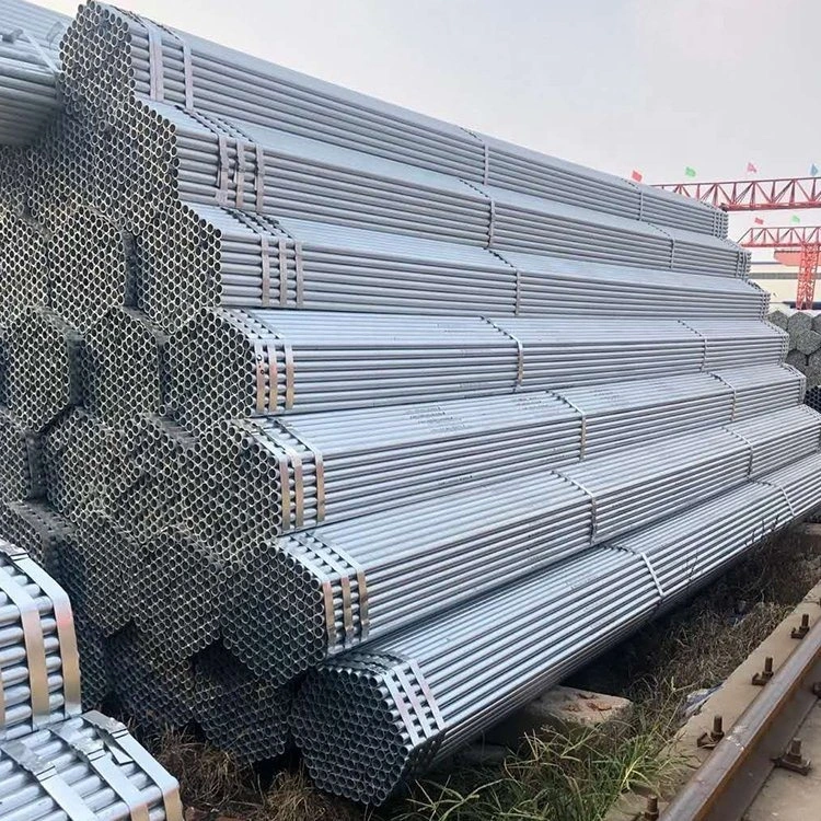 18 Gauge 1 Inch 2 Inch ASTM A106 Grb Pre-Galvanized Steel Round Pipe /Iron Pipe Galvanized Steel Tube