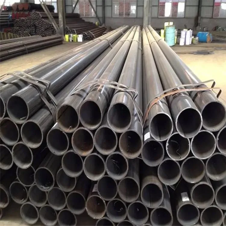 ASTM A355 Hot Rolled P5/P9 Alloy Seamless Tube P91/ P92/P11/P22 Pipe High-Temperature Dia. 4inch Sch80s Round Alloy Boiler Tube Seamless Carbon Steel Tube