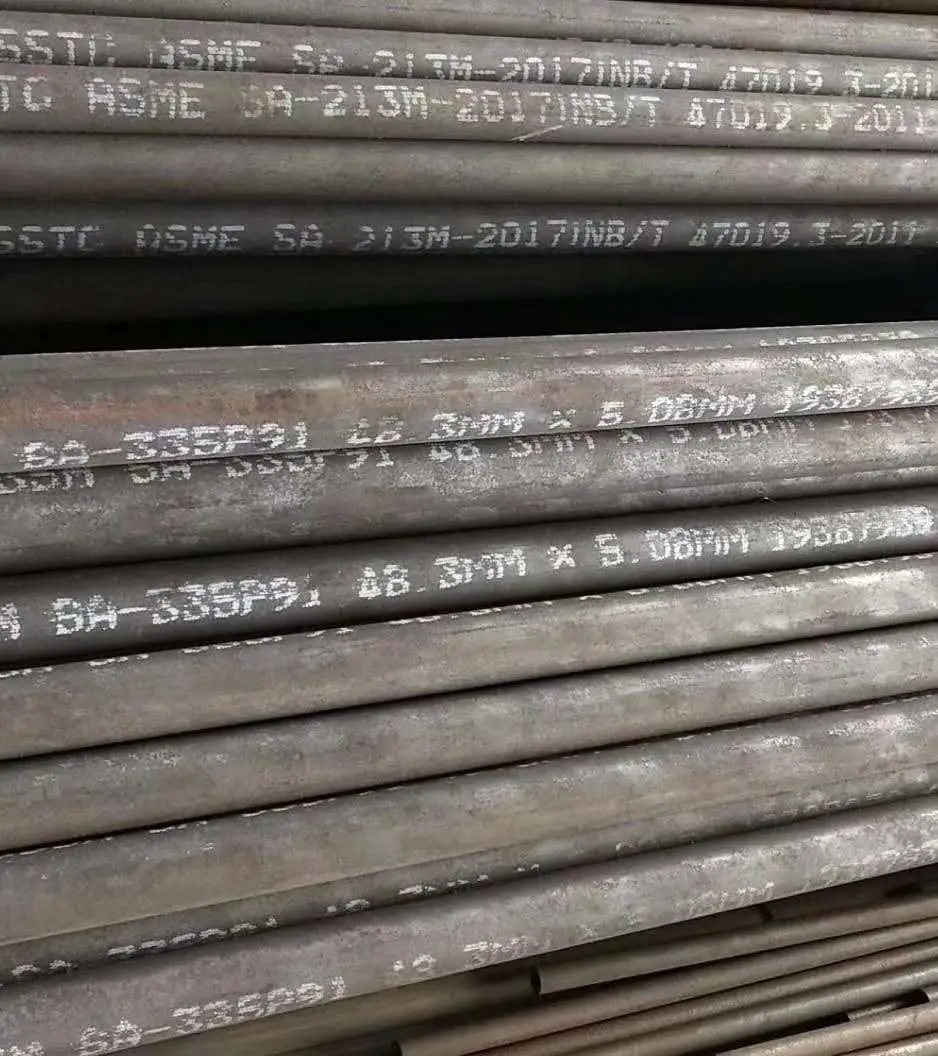 ASTM A335 P5 P9 P11 P22 P91 Alloy Steel Pipe Size: 1/2&quot; - 80&quot;