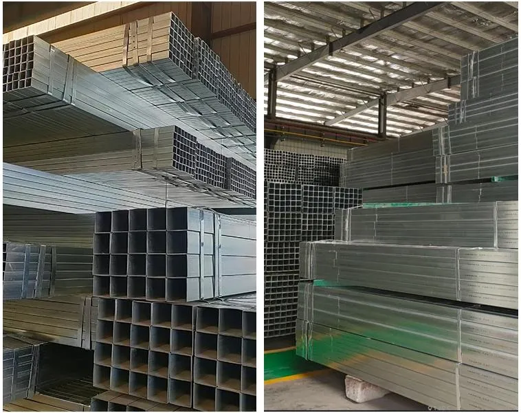 Low Alloy Galvanized Steel Square Pipe Galvanized 150X150 Square Tubular Steel Pipe