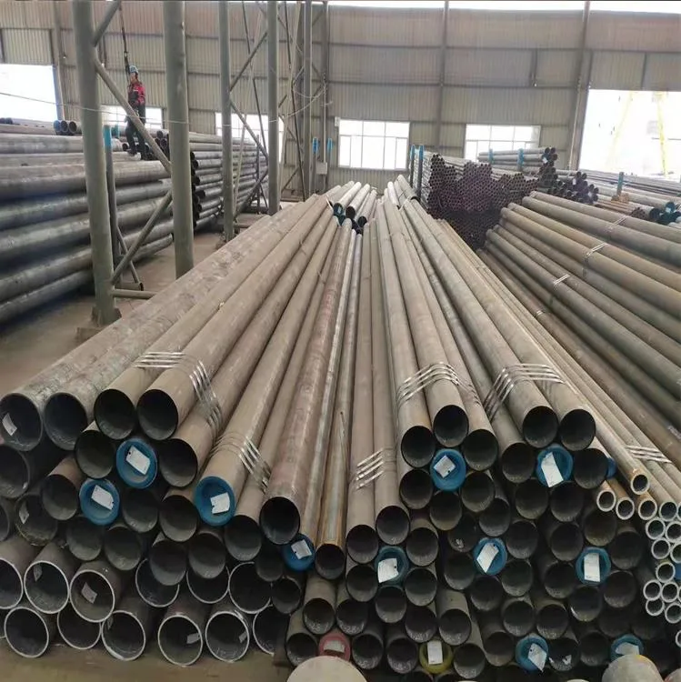 ASTM A106 A53 Gr. B A336 API 5L Seamless Steel Pipe Galvanized/Stainlesss/Ms Alloy Large Diameter Thick Wall Sch40 Sch80 Seamless Fluid Boiler Tube Pipe