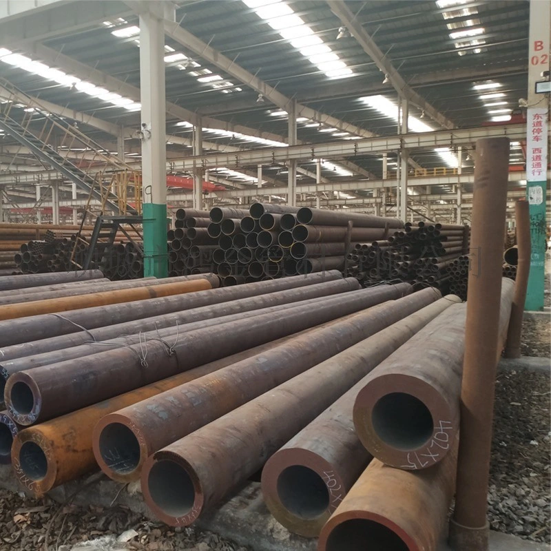 Pipe Suppliers ASTM A106 A53 Gr. B API 5L Seamless Steel Pipe Hot Rolled Alloy Large Diameter Thick Wall Sch40 Sch80 Carbon Steel Fluid Fire Boiler Tube Pipe