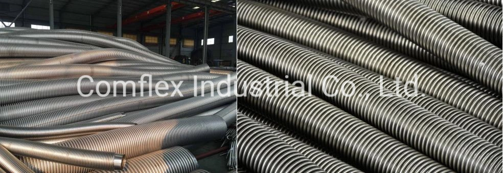 Flange Connection Metal Tube Pipe Stainless Steel 304 Flexible Braided Hose Made in China