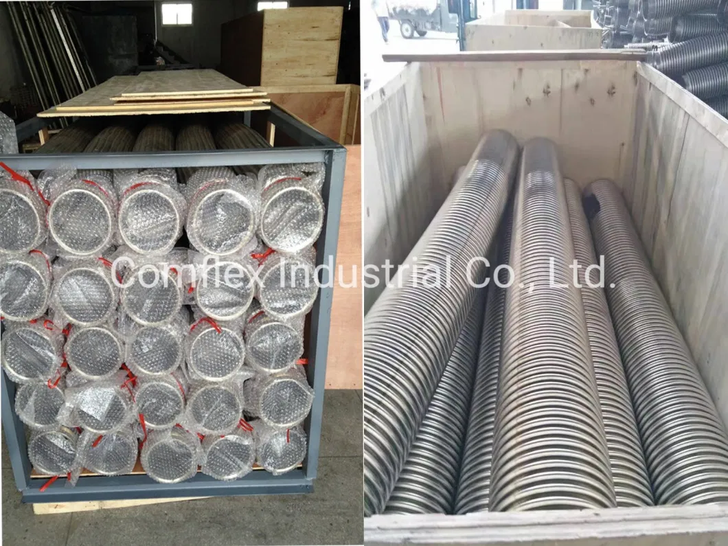 Flange Connection Metal Tube Pipe Stainless Steel 304 Flexible Braided Hose Made in China