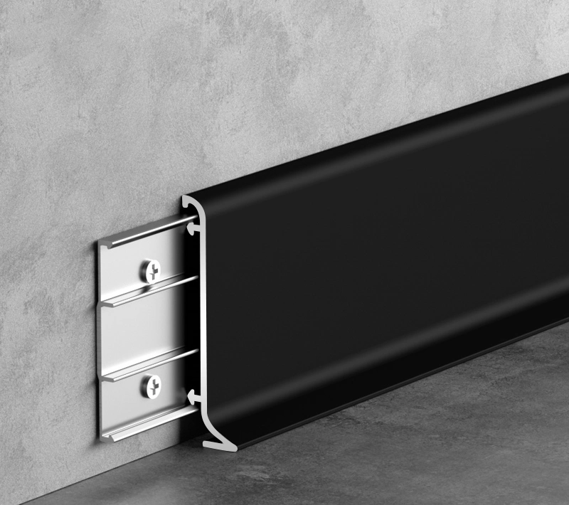 10cm 12cm 15cm Aluminium Profiles Skirting Kitchen Baseboard