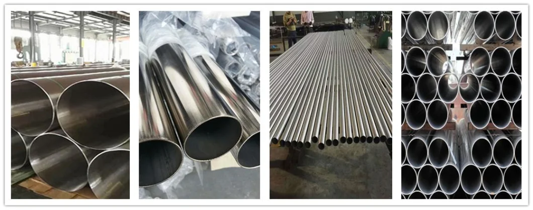 SUS 402 201 304L 316L 410s 430 Seamless Stainless Steel Metal Pipe Gas and Petroleum Production