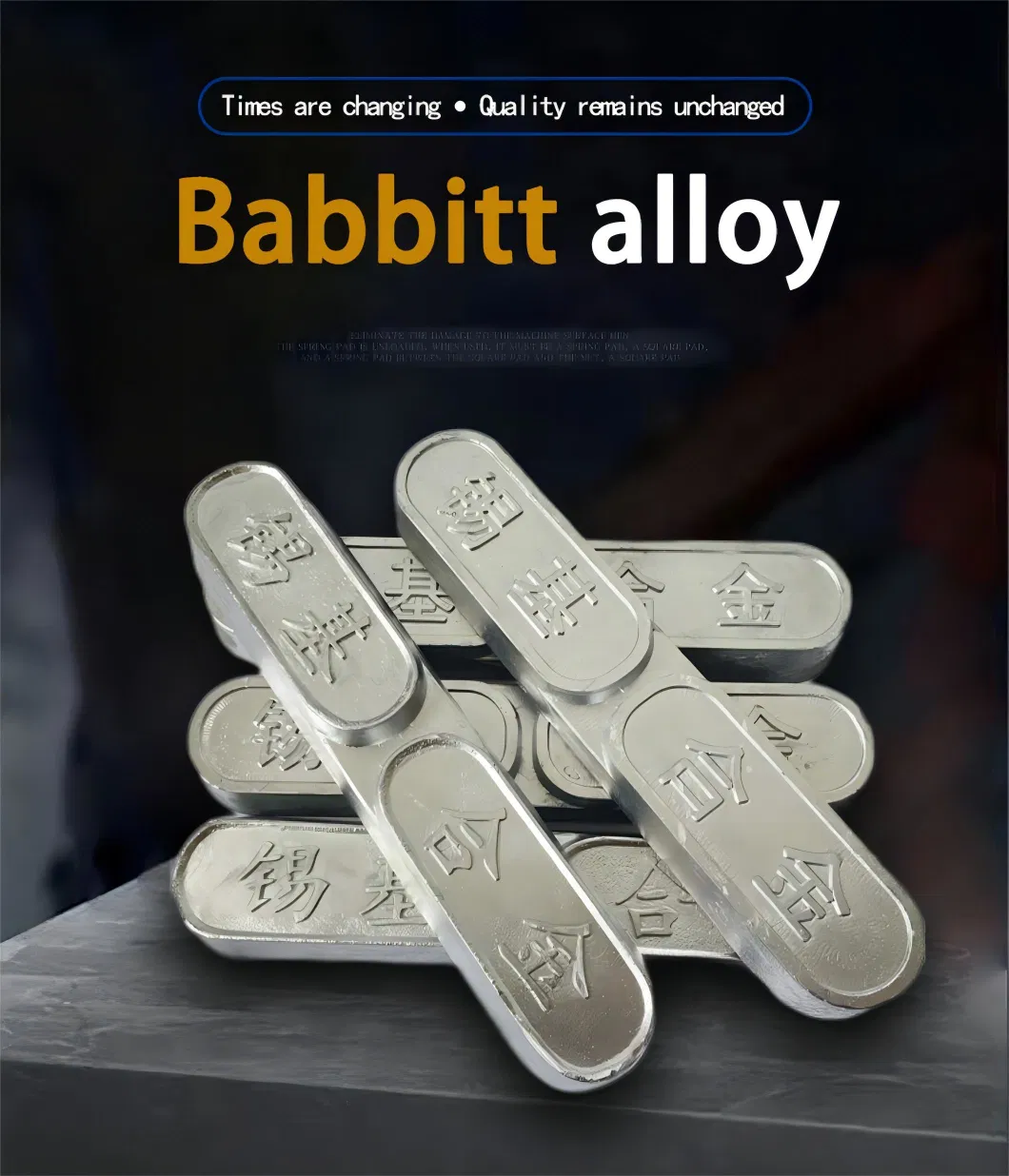 High Quality Tin-Based Babbit Metal B83 Babbitt Alloy