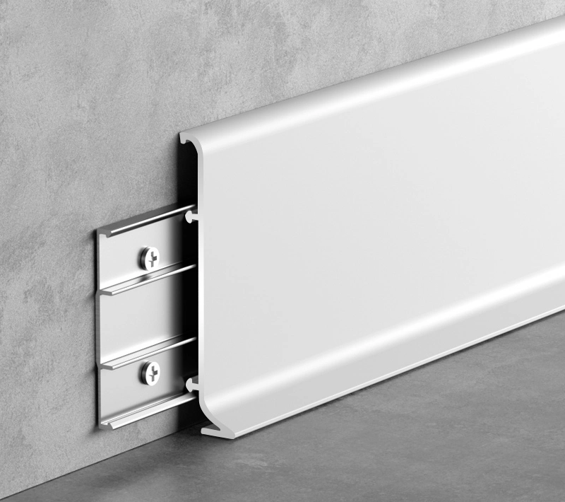 10cm 12cm 15cm Aluminium Profiles Skirting Kitchen Baseboard