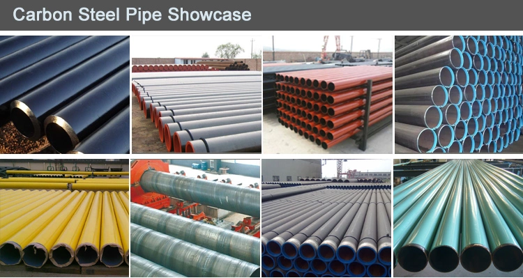 Steel Pipe Galvanised Tube Sch40 Seamless Pipe Carbon Steel Pipe Alloy Pipea ASTM En JIS