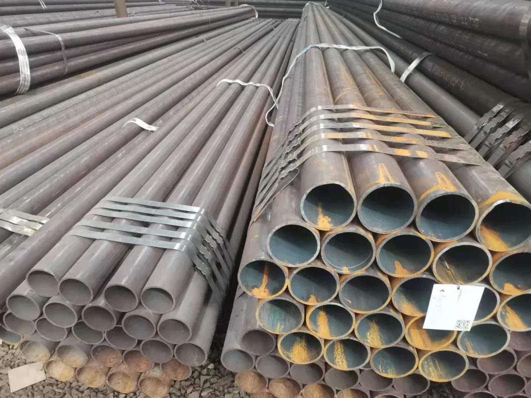 ASTM A355 Hot Rolled P5/P9 Alloy Seamless Tube P91/ P92/P11/P22 Pipe High-Temperature Dia. 4inch Sch80s Round Alloy Boiler Tube Seamless Carbon Steel Tube