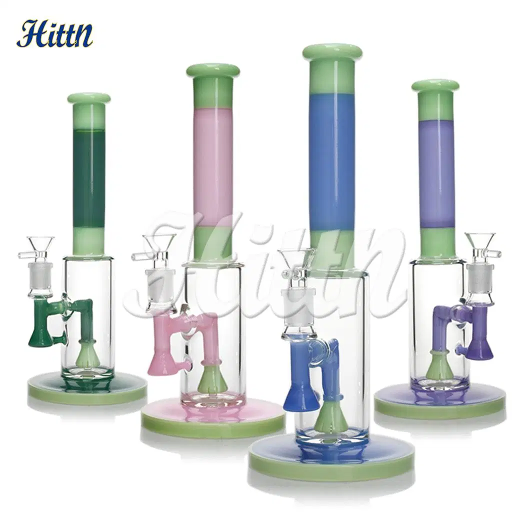 Factory Wholesale 10.8 Inches Mixed Color High Borosilicate Showerhead Percolator Water Pyrex Glass Smoking Pipe