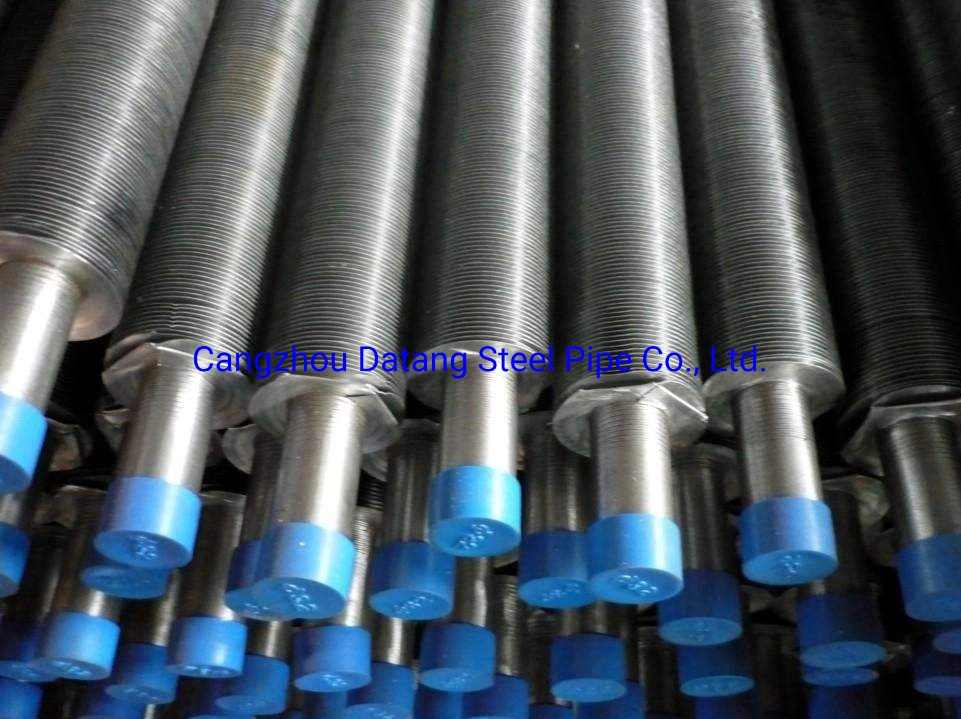 China High Frequency Welded Helical Fin Tube ASME SA210 A1 C, Alloy Steel Fin Pipe for High Temperture and Pressure