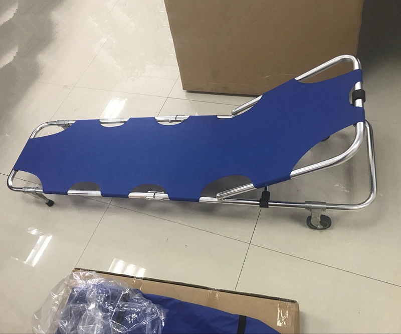 M-F1a2 Aluminum Alloy Army Medical Used Folding Stretcher for Rescue