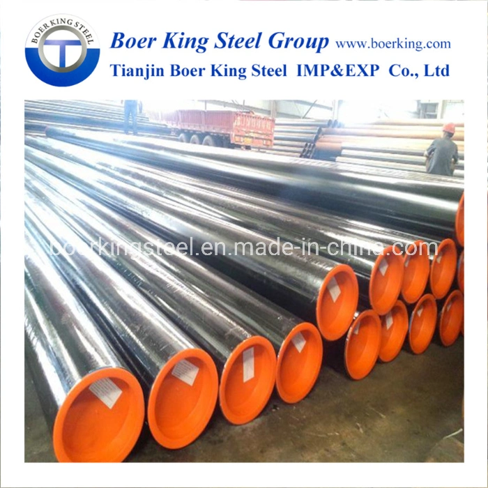 ASTM A106 Grb Schedule 80 Pipe A333 Gr6 Sch 160 Seamless Carbon Steel Tube