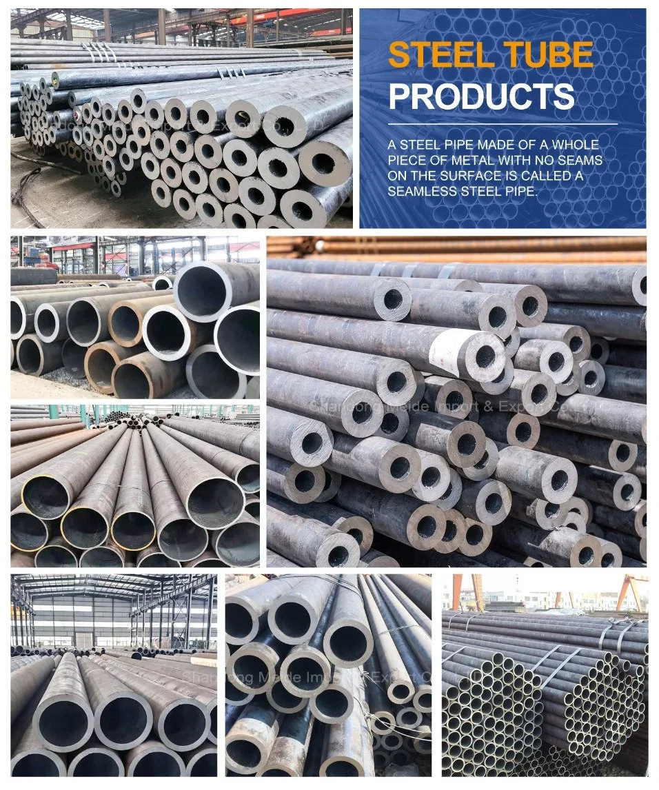 Alloy Seamless Steel Pipe GB Gcr15 ASTM 52100 Suj2 100cr6 Gr15 4140 4120 5120 Steel Tubes for Bearing