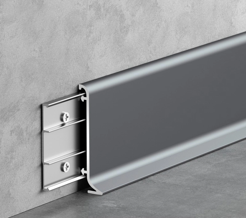 10cm 12cm 15cm Aluminium Profiles Skirting Kitchen Baseboard