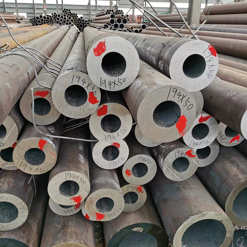 ASTM Jisa106 A53 Gr. B A336 API 5L Seamless Steel Pipe Galvanized/Stainlesss/Ms Alloy Large Diameter Thick Wall Sch40 Sch80 Seamless Fluid Fire Boiler Tube Pipe