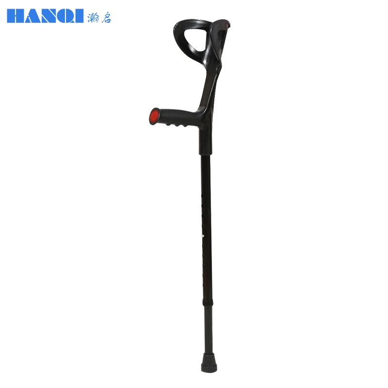 New Arrival Medical Equipment Walking Stick Adjustable Aluminum Elbow Crutch for Disability Injury