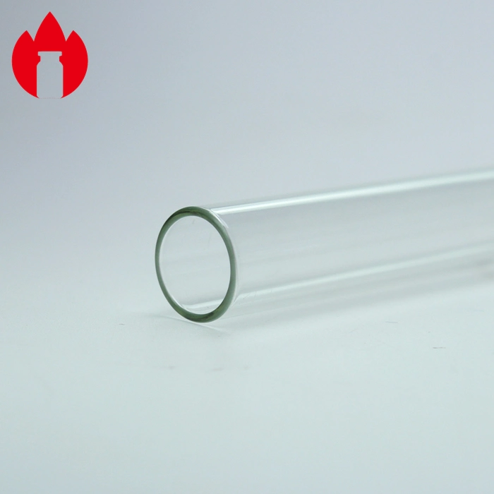 Clear Round or Flat Lab Glass Test Tube