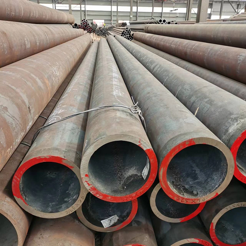 ASTM Jisa106 A53 Gr. B A336 API 5L Seamless Steel Pipe Galvanized/Stainlesss/Ms Alloy Large Diameter Thick Wall Sch40 Sch80 Seamless Fluid Fire Boiler Tube Pipe