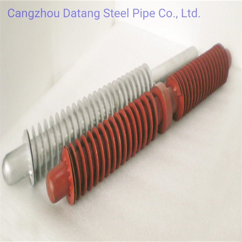 China High Frequency Welded Helical Fin Tube ASME SA210 A1 C, Alloy Steel Fin Pipe for High Temperture and Pressure