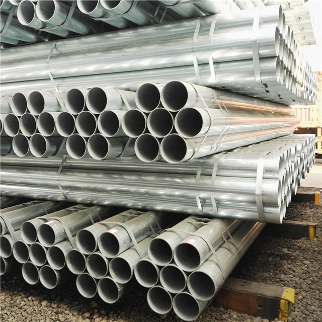 18 Gauge 1 Inch 2 Inch ASTM A106 Grb Pre-Galvanized Steel Round Pipe /Iron Pipe Galvanized Steel Tube