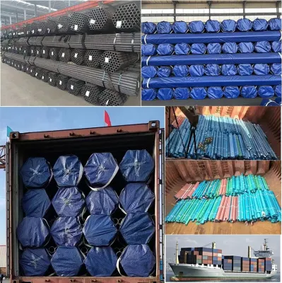 ASTM A36 A53 A192, Q235, Q235B 1045 4130 Sch40 10мм 60мм горячей перекатываться сварки или сшитые прямоугольного сечения из углеродного стальную трубу для нефти и газа