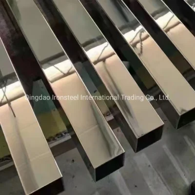ASTM A554 класса 201/304Л/316L трубы из нержавеющей стали производитель полировка наружного зеркала заднего вида поверхности декоративной труба из нержавеющей стали заводская цена декоративных трубопровода