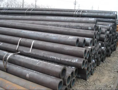 Горячие продажи API 5L / ASTM A106 GRB / A53 Карта GRB SchPhoto, 24 дюйма, с низким уровнем углерода, круглая, горячая Свободно катаная углеродистая сталь без швов проба труб