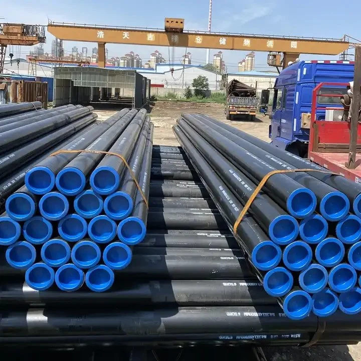 ASTM A106 Oil Pipe Line A283 T91 P91 4130 42CrMo 15CrMo Alloy Round API 5L A53 Seamless Steel Pipe