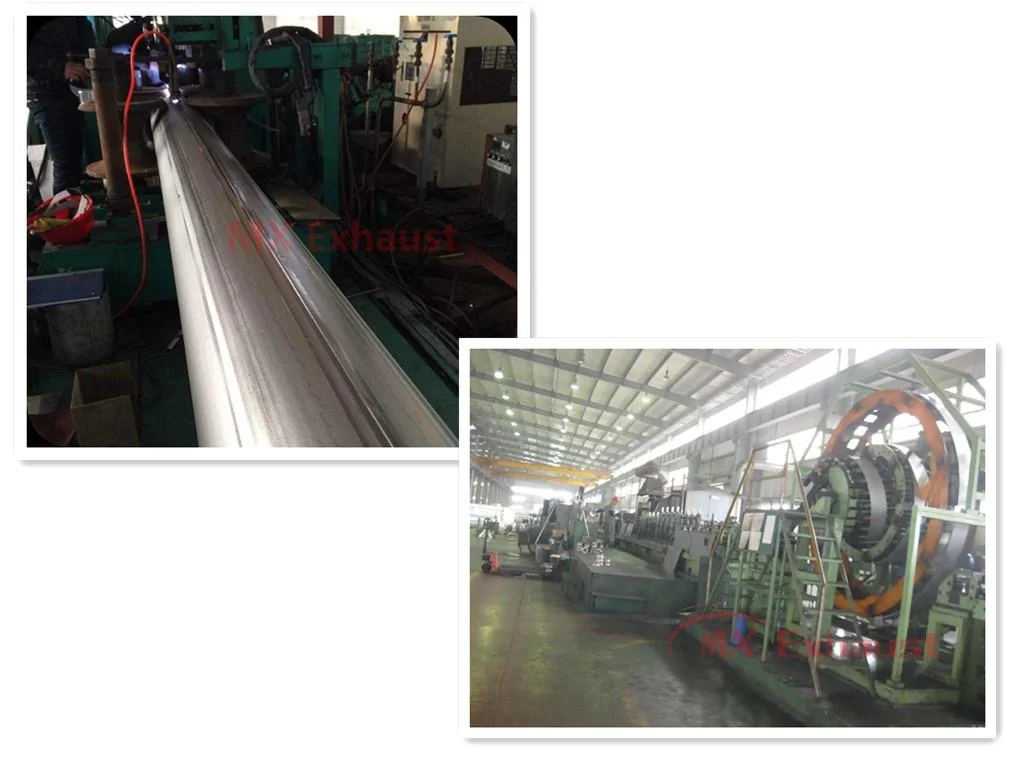 Professional Supplier for Dx53D/SA1d Aluminized Steel Pipe with Aluminum Coating As120 for Exhaust Muffler System