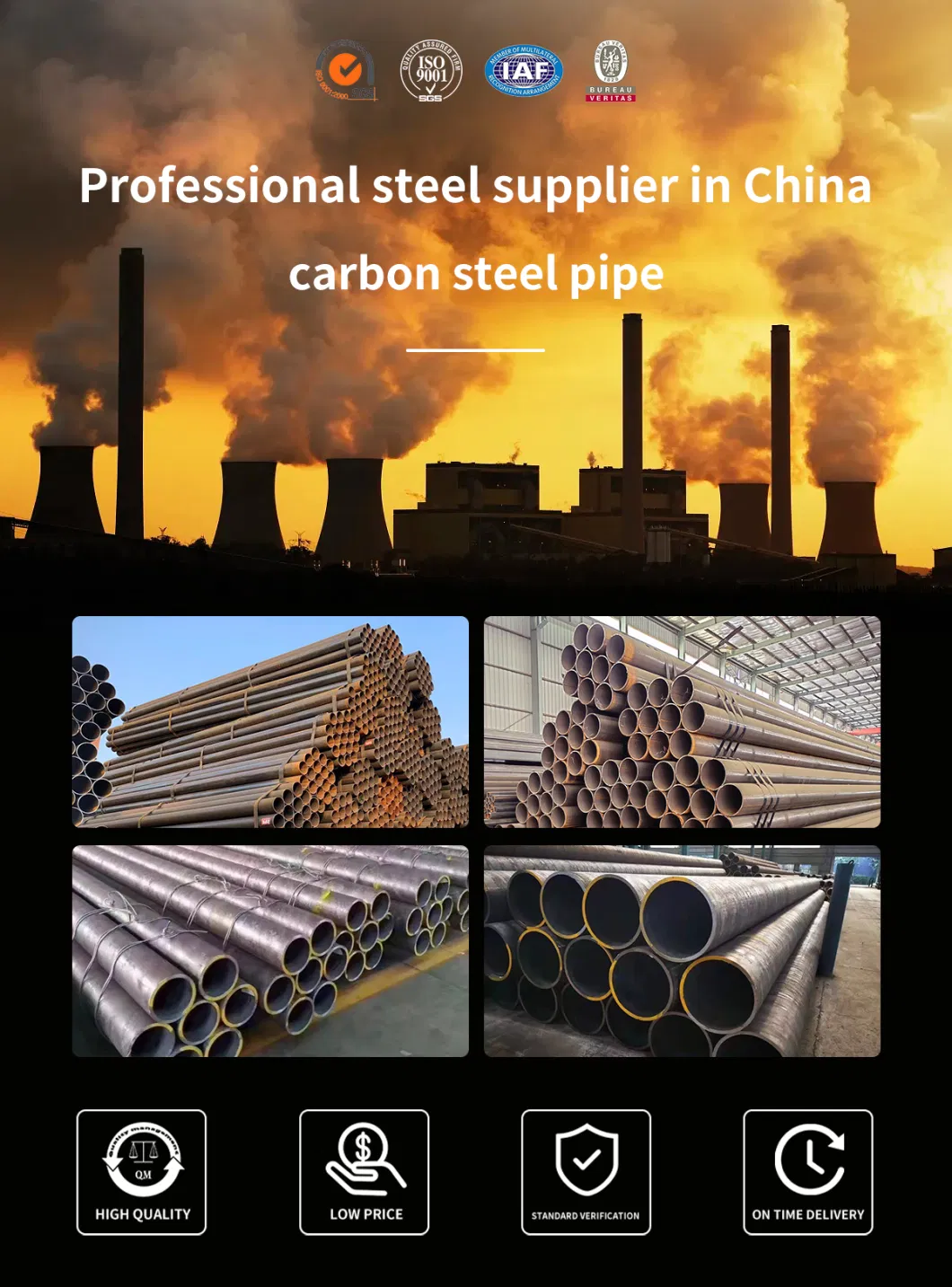 20crmo 40crmo 45crmo Alloy Round Steel Pipes Price Steel Pipes Carbon Seamless Pipes