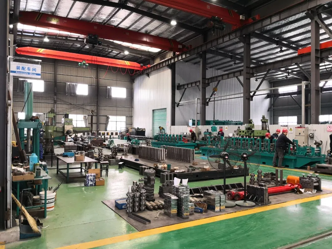 Sewage Heating High Frequency Welder Straight Seam Steel Pipe Production Plant