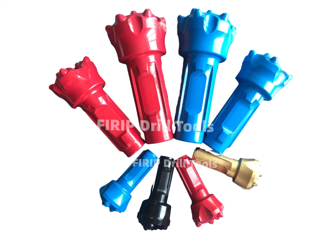 Rock Drilling Tools P110 110mm Russian Spline Hammer Drill Bits