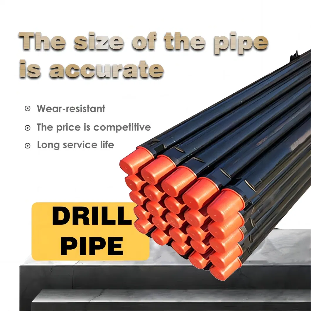 114mm Diameter DTH Drill Pipe Water Well Drilling Rod