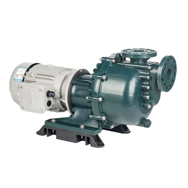 Horizontal FRPP Self Priming Anti-Corrosive Chemical Centrifugal Pump Sewage Pump