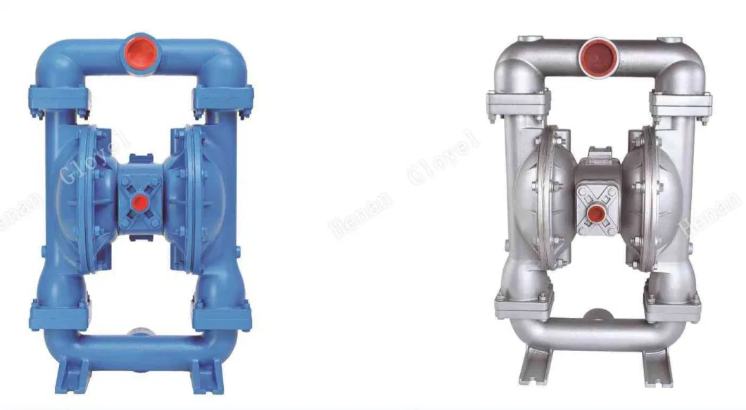 Pneumatic Suspended Solids Mine Use Sewage Treatment Plastic Diaphragm Pump