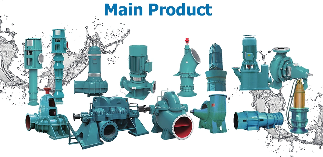 Industrial Electric Single Stage Double Suction Centrifugal Water Pump for Conveying Industrial Wastewater