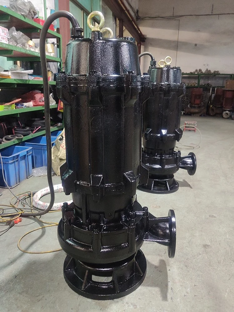 250W Automatic Sewage Submersible Centrifugal Water Pump for Wastewater Treatment