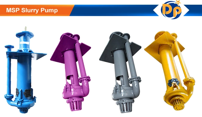 Vertical Semi-Submersible Immersion Type Centrifugal Chemical Sump Heavy Duty Pit Tanks Pump