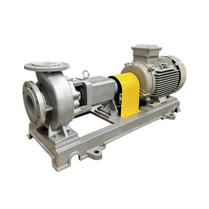 Ihf Horizontal Centrifugal PVDF Fluorine Lined Chemical Pump for Sodium Hypochlorite Convey