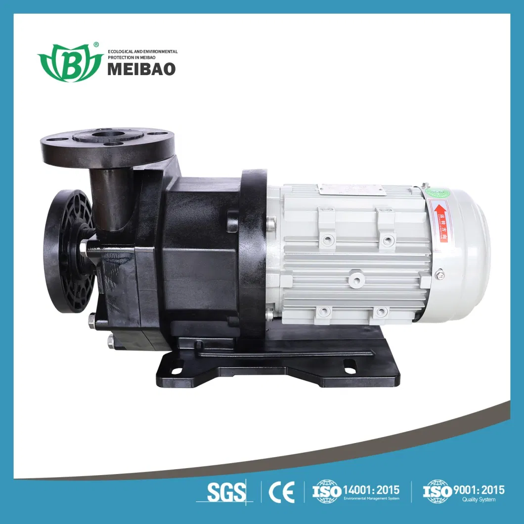 Electrical Magnetic Drive Centrifugal Pump for Chemical Acid&Alkali Wastewater or Sewage Transfer Circulating